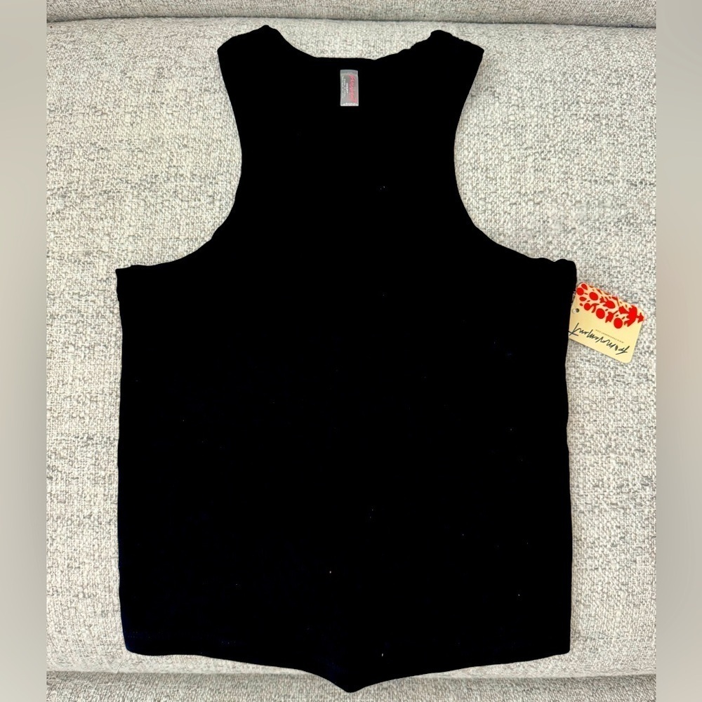 Free People movement black high neck tank - Picture 1 of 4